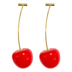 Pendientes con Frutas Cerezas