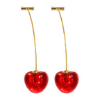 Pendientes con Frutas Cerezas