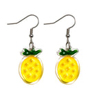 Pendientes de Frutas Piñas