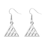 Pendientes Pintadera Canaria Triangular