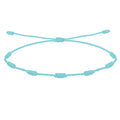 Pulsera 7 Nudos Azul
