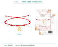 Pulsera 7 Nudos Candado Acero Dorado
