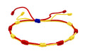 Pulsera 7 Nudos Coloreado - Tono Valencia