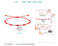 Pulsera 7 Nudos con Flor de Loto en Acero - Acabado Plateado - SKU 20630