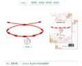 Pulsera 7 Nudos con Símbolo Om en Acero - Acabado Plateado - SKU 20640