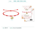 Pulsera 7 Nudos Concha Acero Dorado