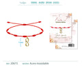 Pulsera 7 nudos Simbolo infinito acero dorado