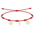 Pulsera 7 Nudos Tres Culturas Acero Dorado