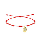 Pulsera 7 Nudos Birjina Begoña Dorado