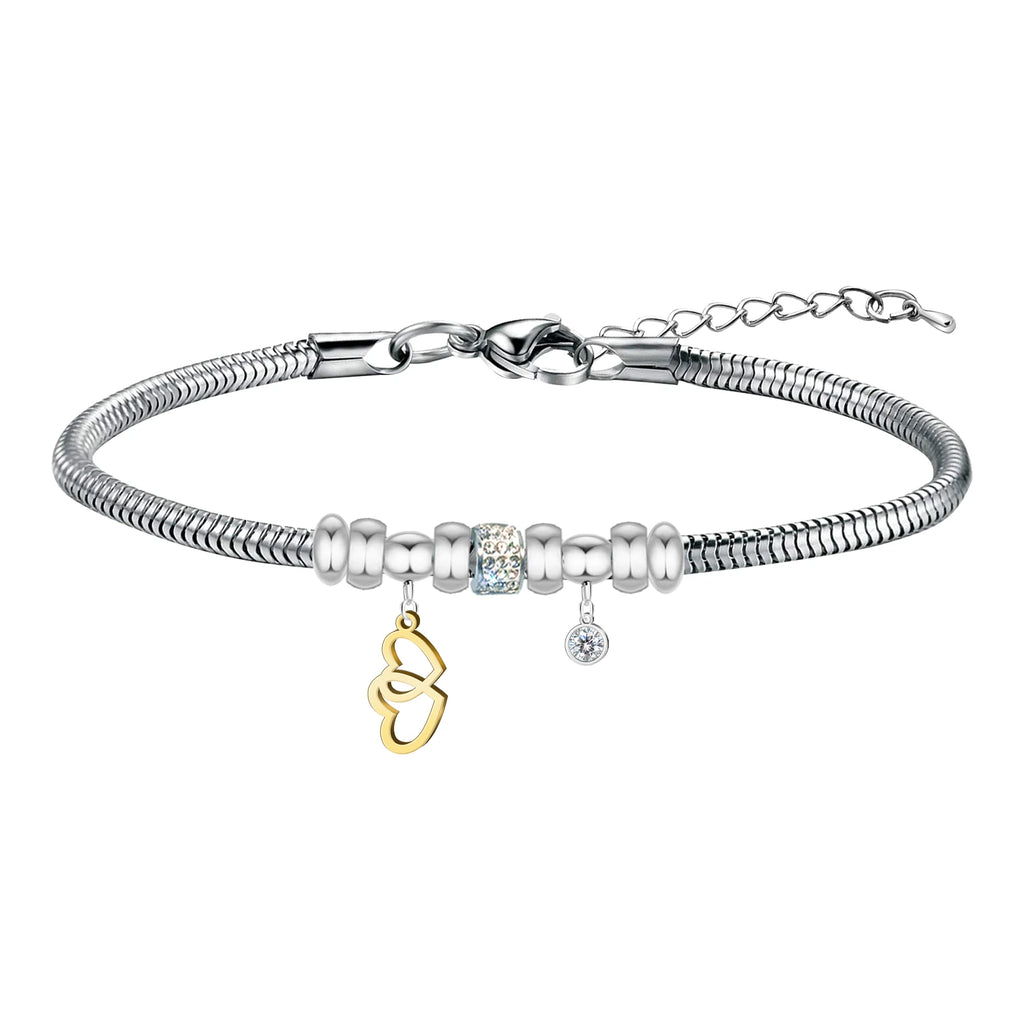 Pulsera Diploma Mejor Novia con Colgante de Anillo sobre fondo blanco