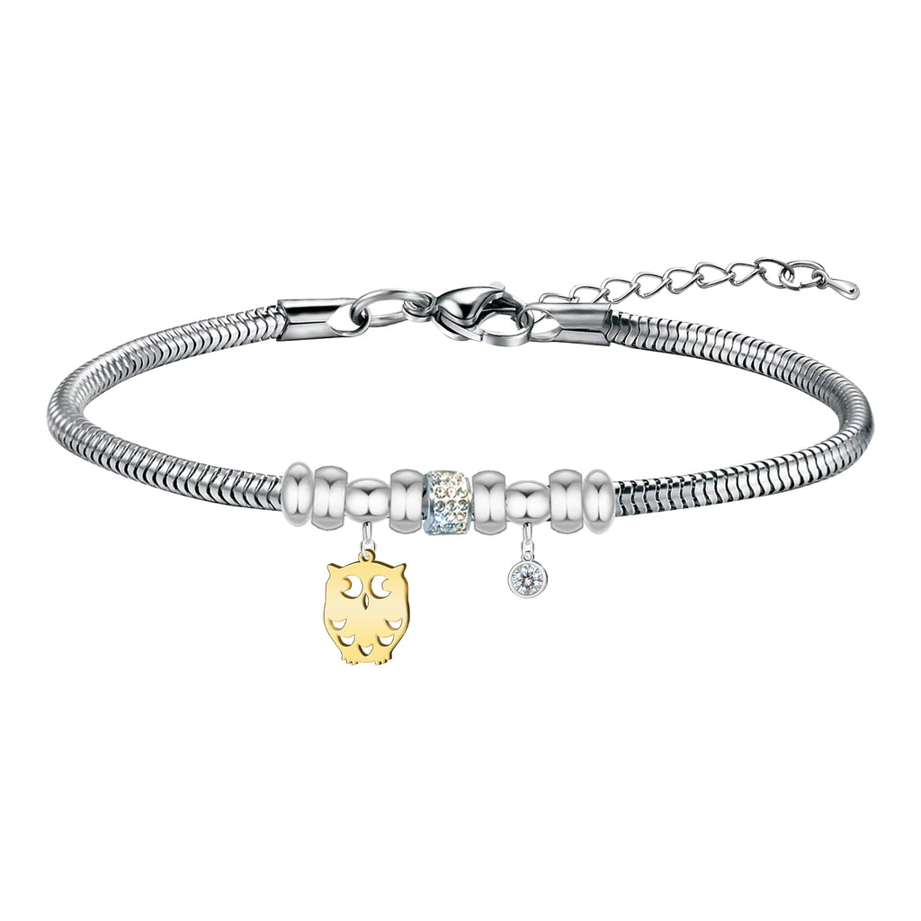 Pulsera Diploma Mejor Mamá con Colgante Rectangular sobre fondo blanco