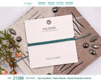 Pulsera Esencia Hilo Trenzado Verde Bosque Ajustable acabado