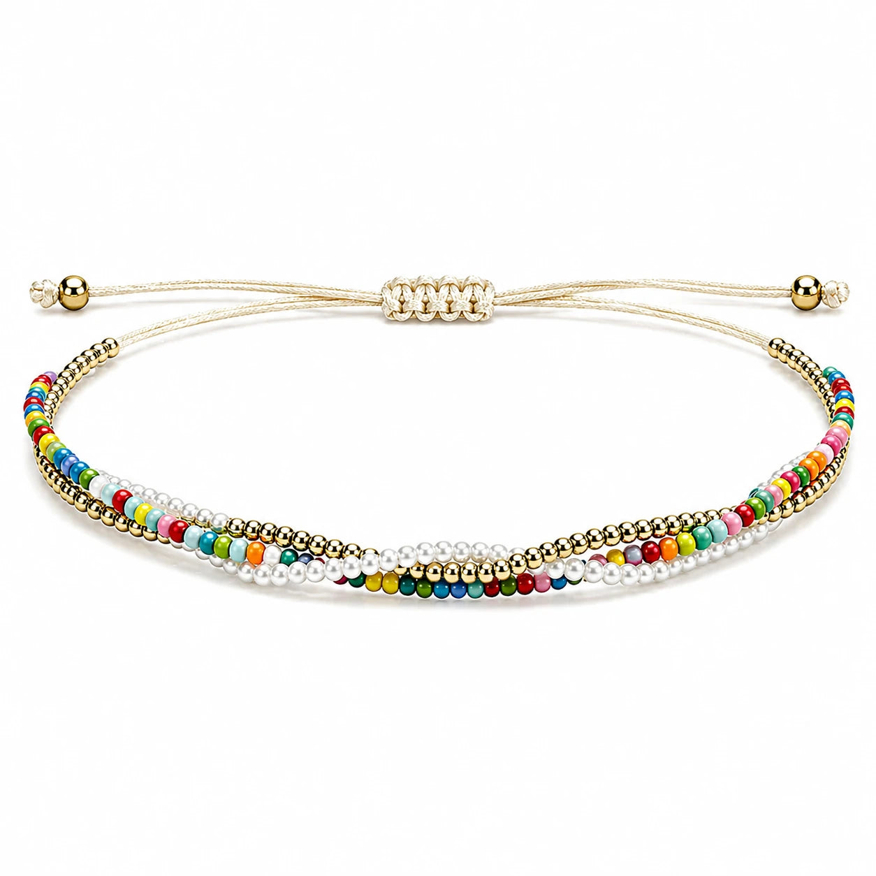 Pulsera Multicolor con Cuentas