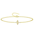 Pulsera Nudo de Bruja acero dorado