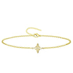 Pulsera Nudo de Bruja acero dorado