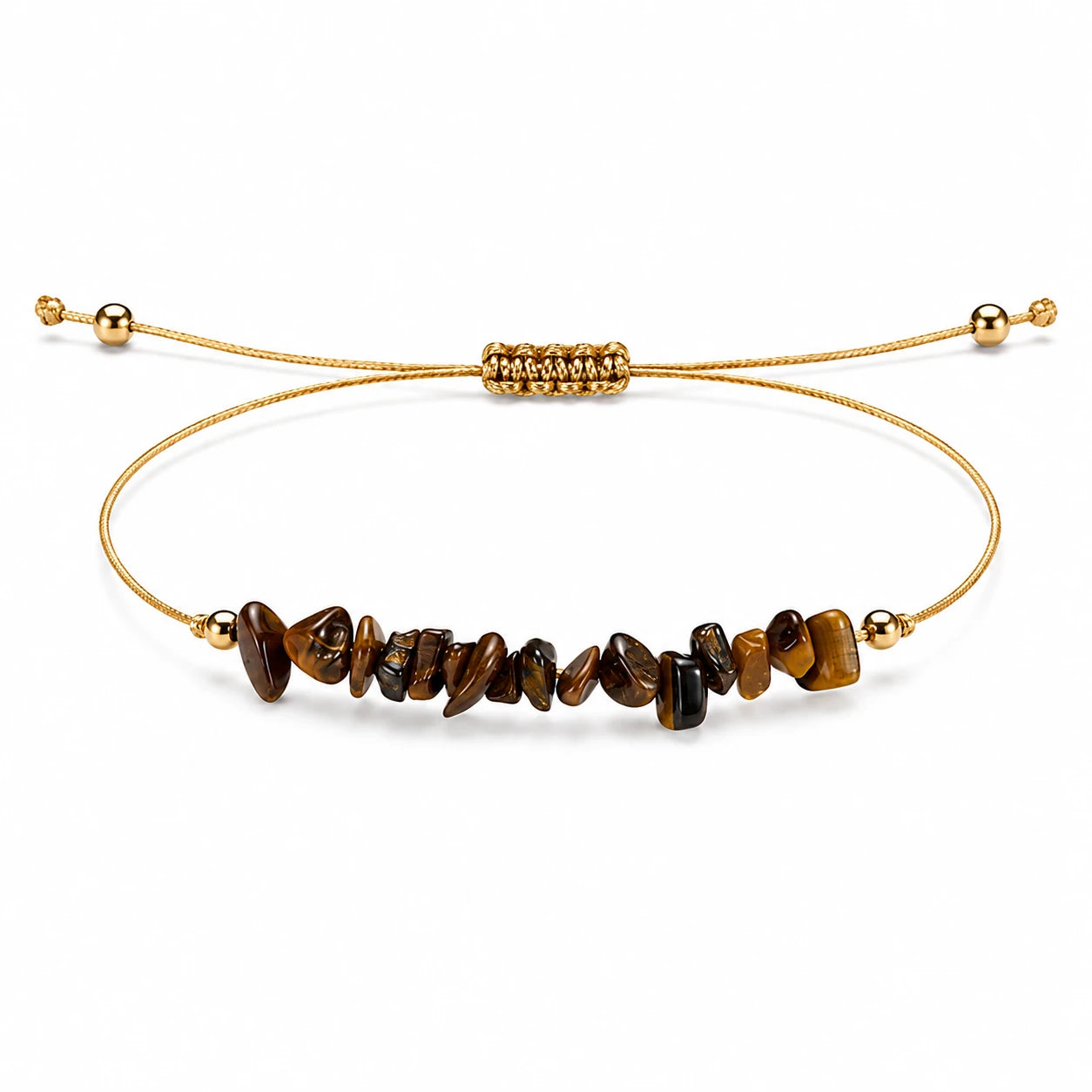 Pulsera de Ojo de Tigre Natural