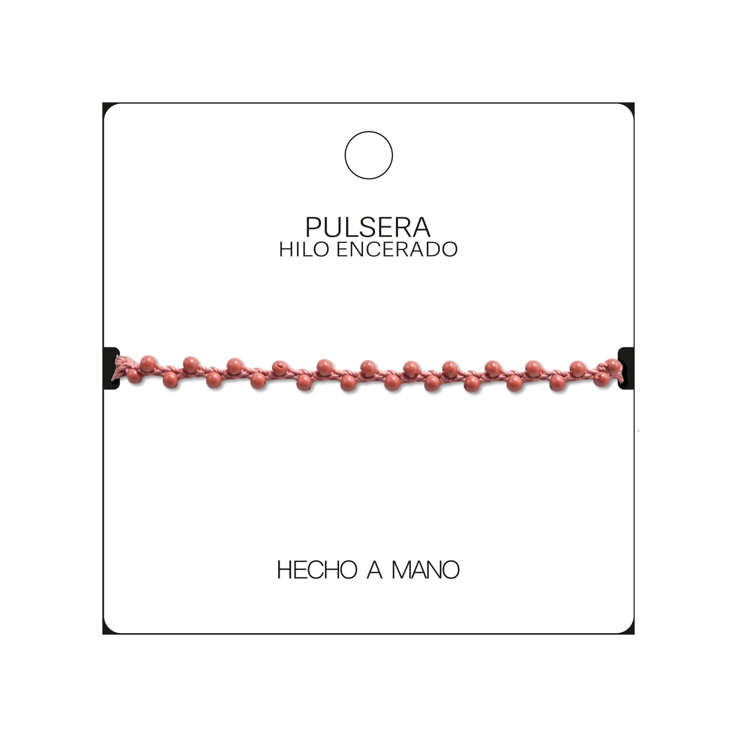 Pulsera de Piedras Naturales con Cuentas Regulares detalle