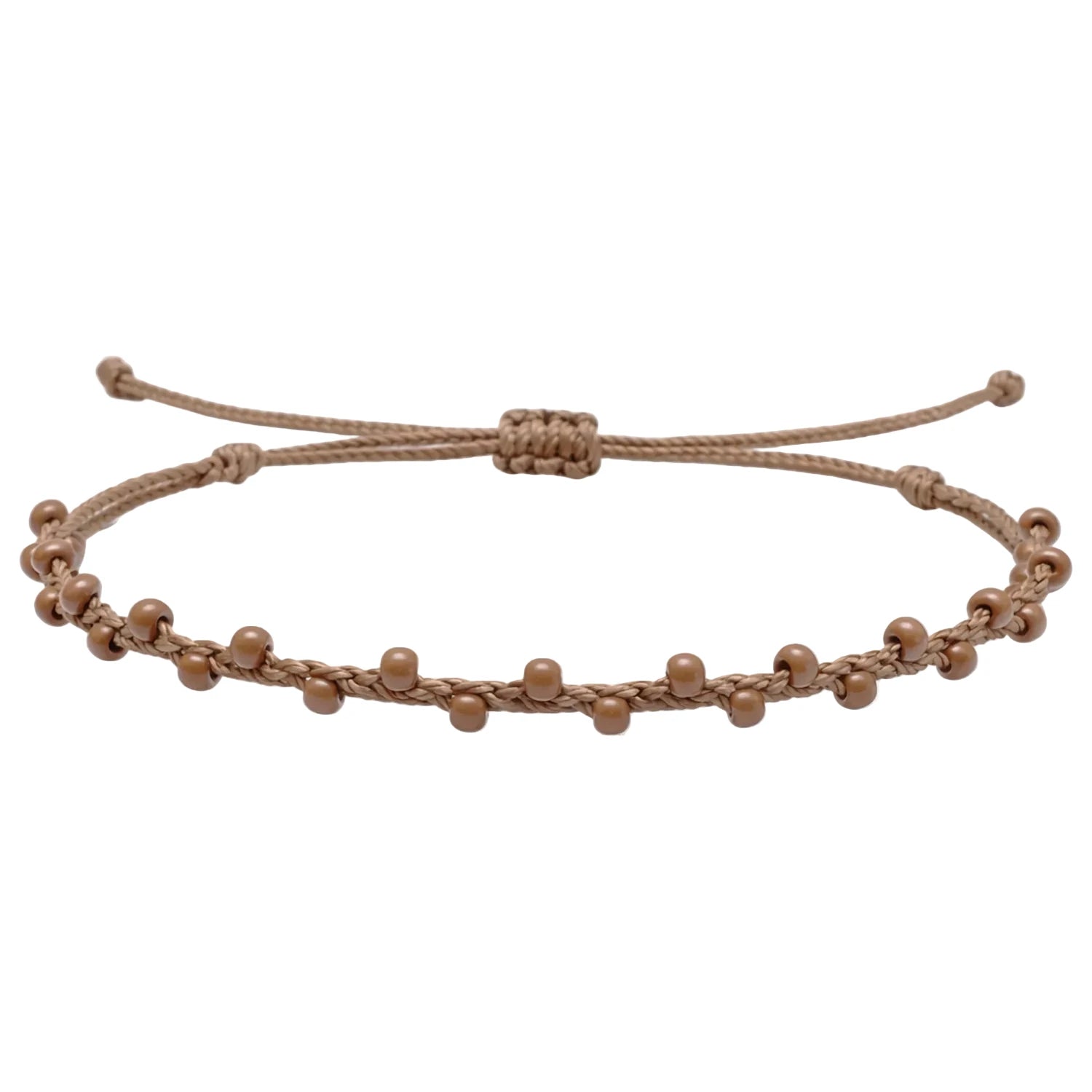 Pulsera de Piedras Naturales con Cuentas Regulares