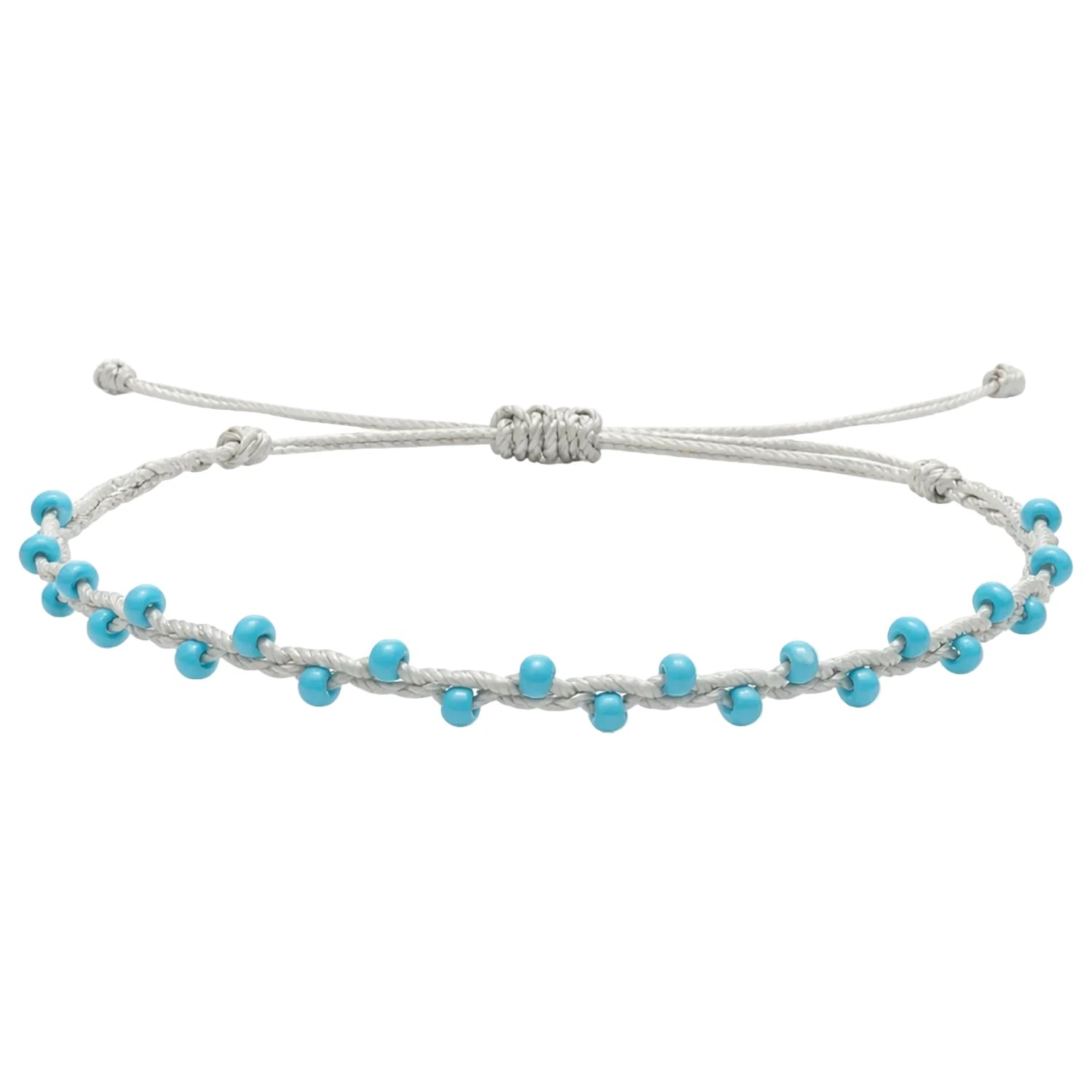 Pulsera de Piedras Naturales con Cuentas Regulares