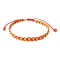 Pulsera Trenzado de Bandera Cataluña