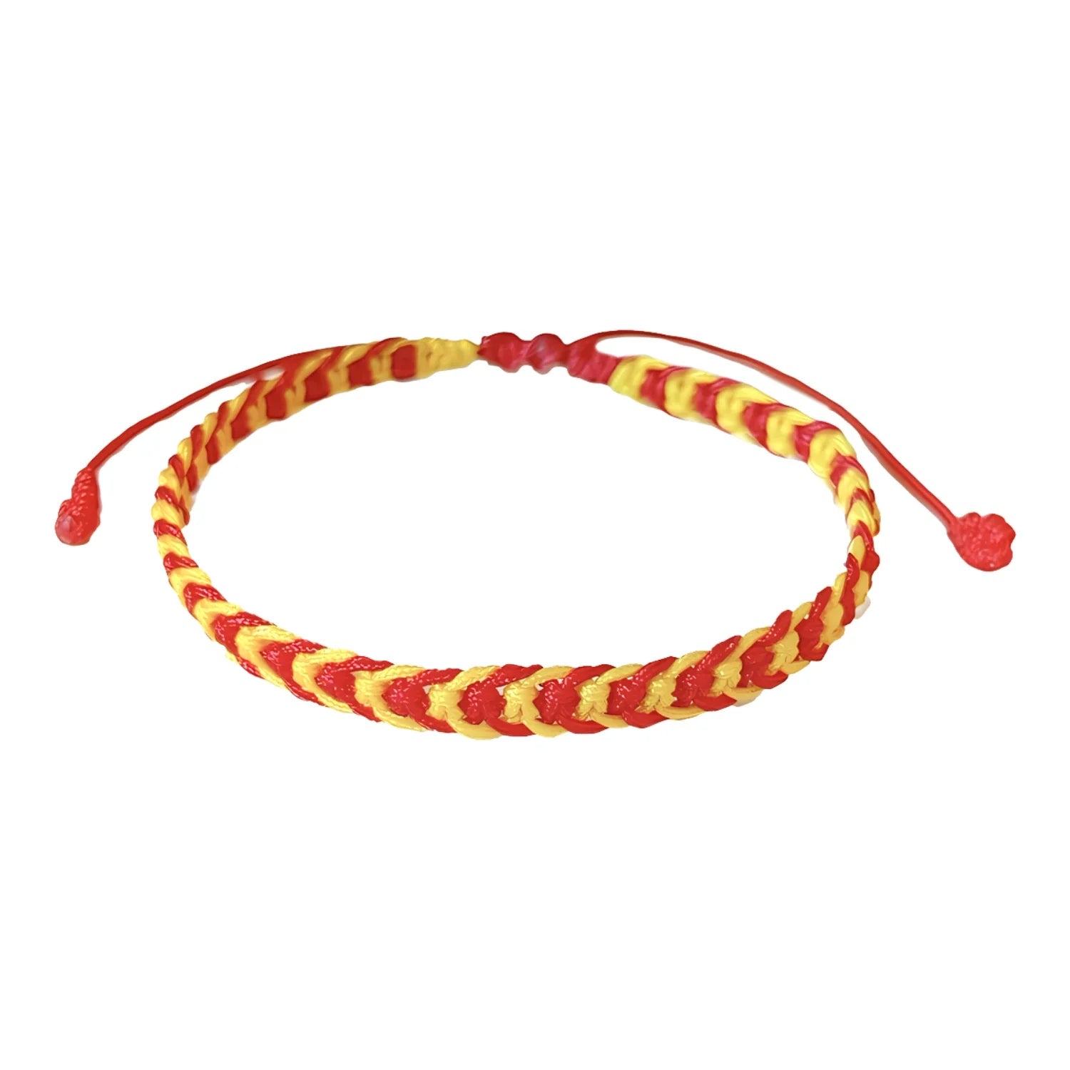 Pulsera Trenzado de Bandera Cataluña