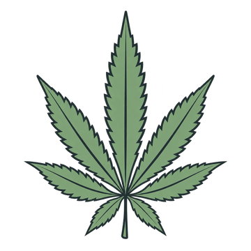 Hoja de cannabis
