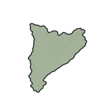 Mapa de Cataluña