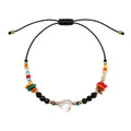 Tobillera Boho de Piedra Natural Multicolor