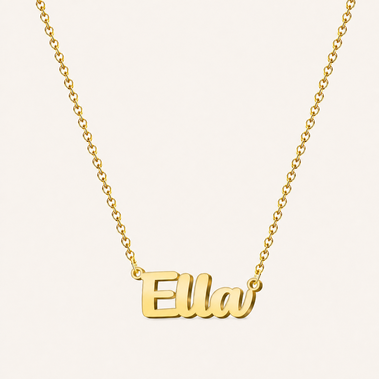 Collar con nombre personalizado Ella - IMAGEN2 V5