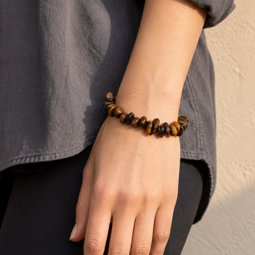 Pulsera Chip de Piedra Natural