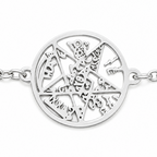 Pulsera Tetragrámaton, Nudo de Bruja y San Benito