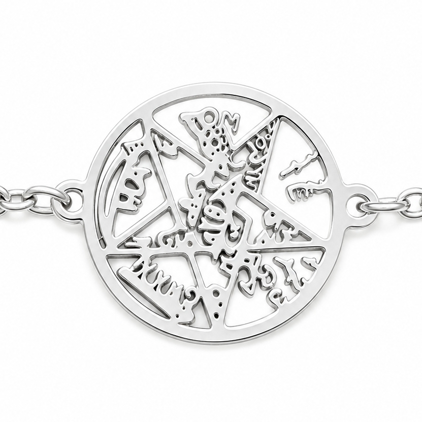 Pulsera Tetragrámaton, Nudo de Bruja y San Benito