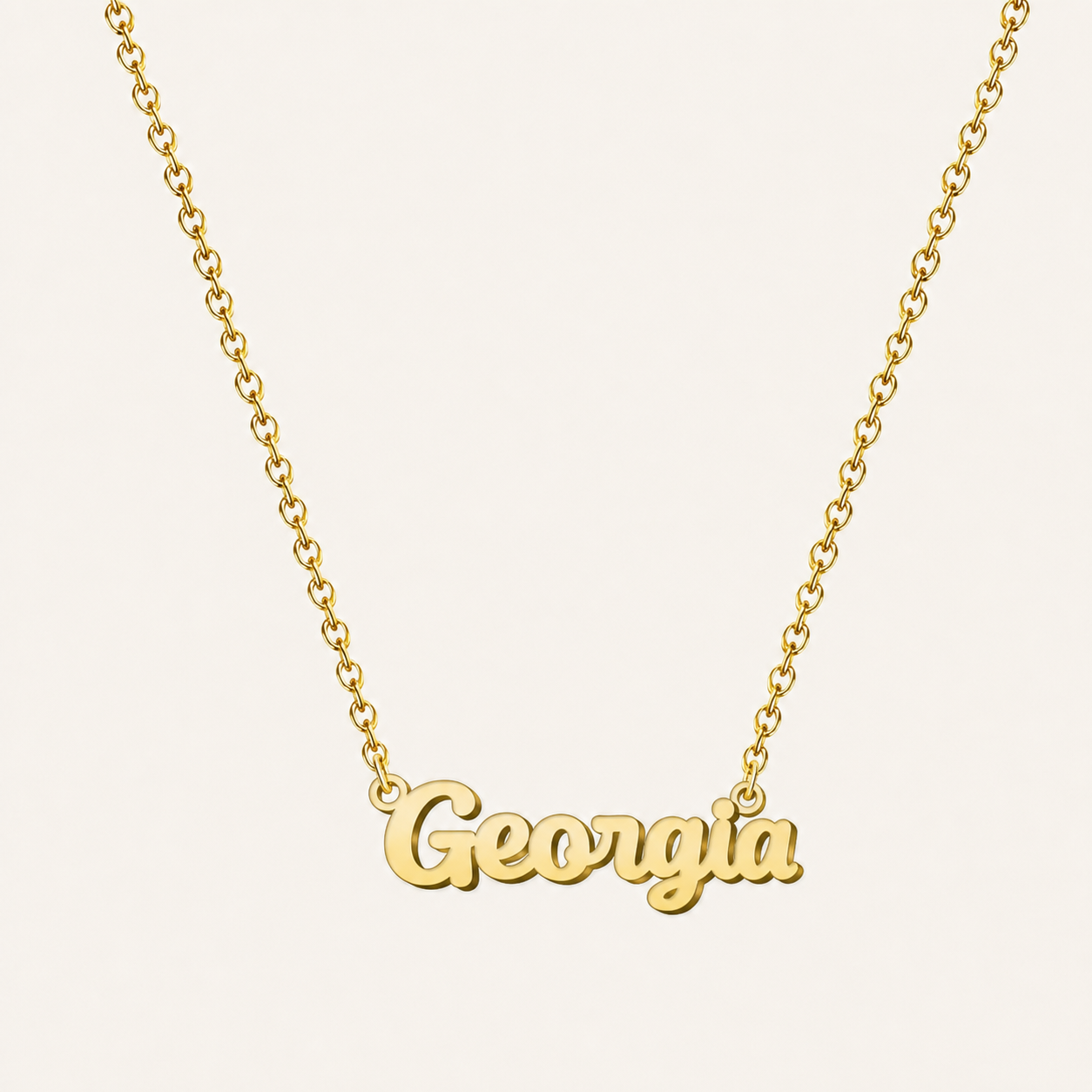 Collar con nombre personalizado Georgia - IMAGEN2 V5
