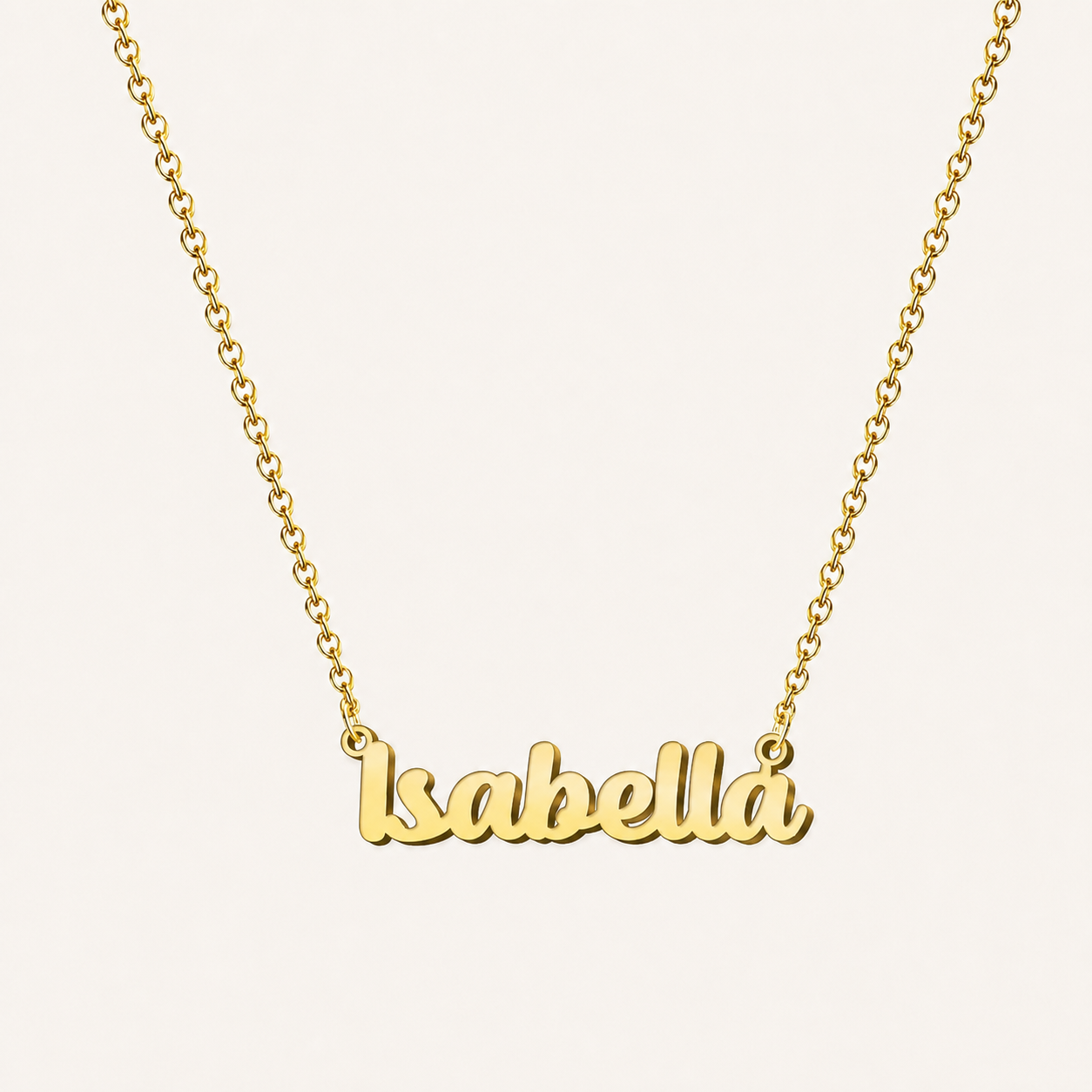 Collar con nombre personalizado Isabella - IMAGEN2 V5