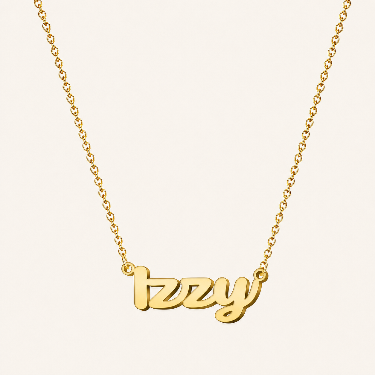 Collar con nombre personalizado Izzy - IMAGEN2 V5