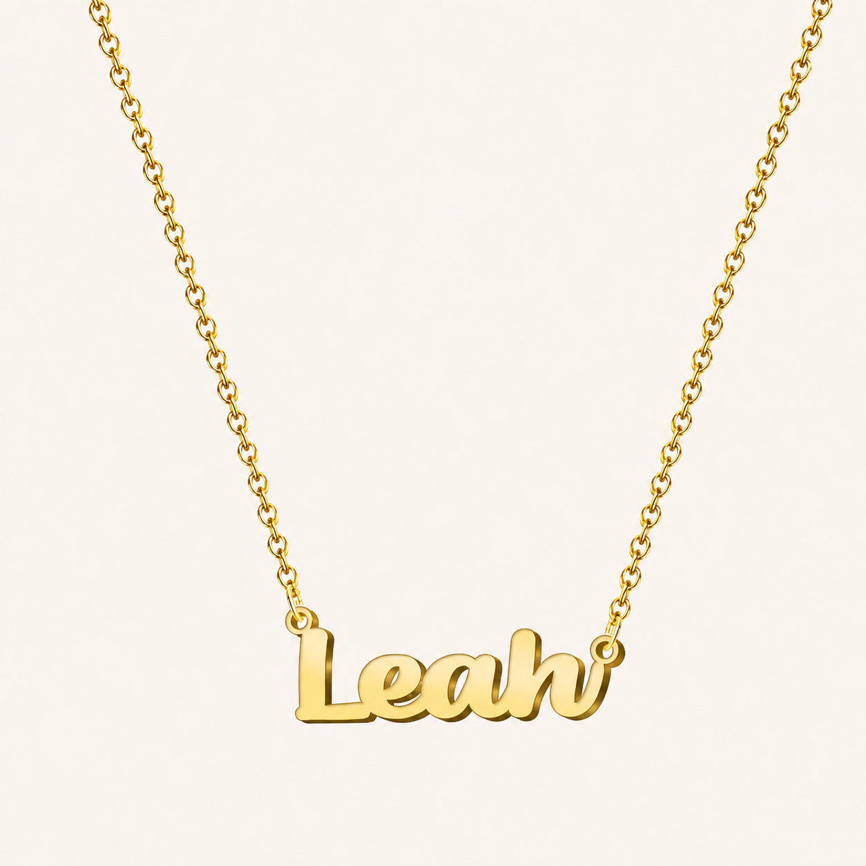Collar con nombre personalizado Leah - IMAGEN2 V5