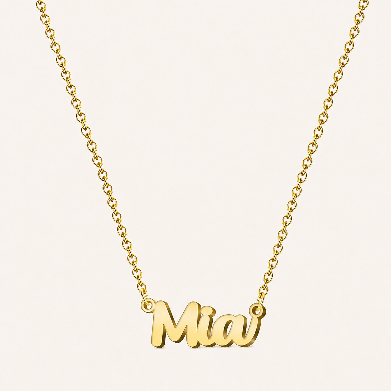 Collar con nombre personalizado Mia - IMAGEN2 V5