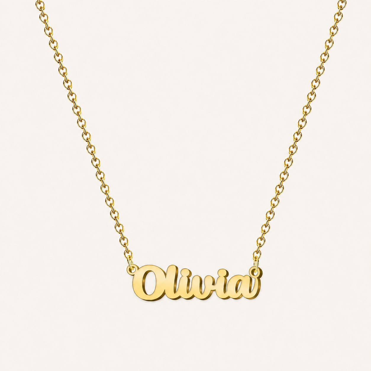 Collar con nombre personalizado Olivia - IMAGEN2 V5