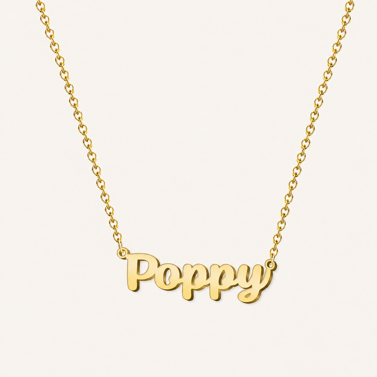 Collar con nombre personalizado Poppy - IMAGEN2 V5