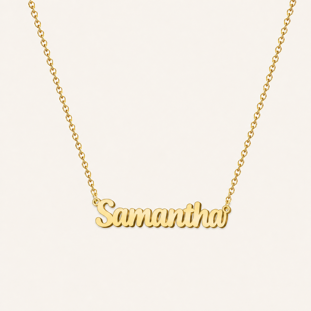 Collar con nombre personalizado Samantha - IMAGEN2 V5